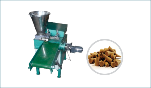 Cow Dung Dhoop Cone Machine