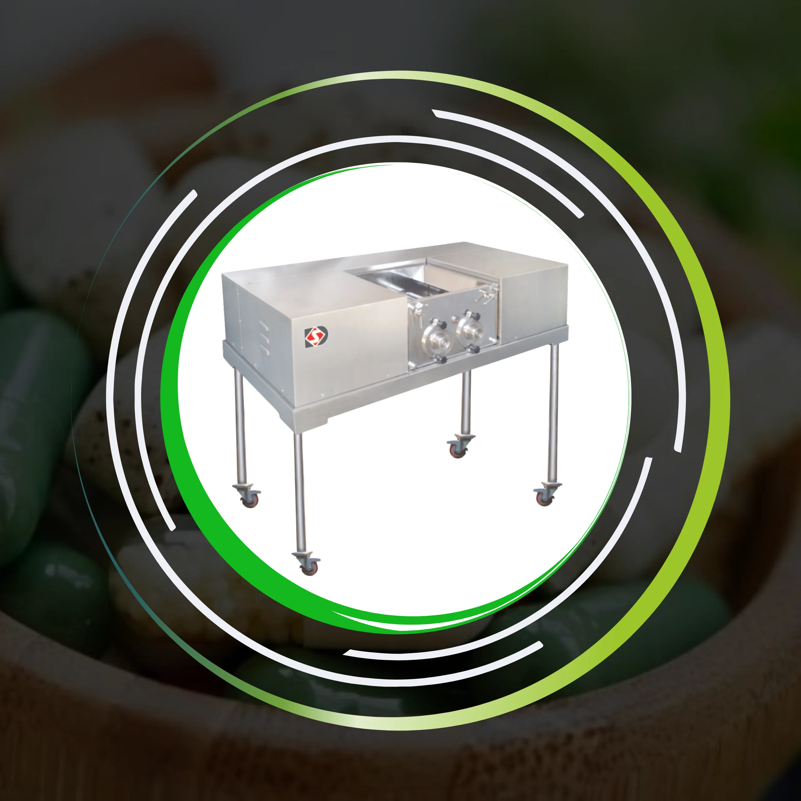 Double Stirrer Oscillating Granulator