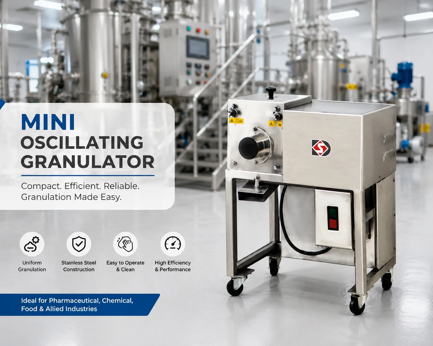 Mini Oscillating Granulator